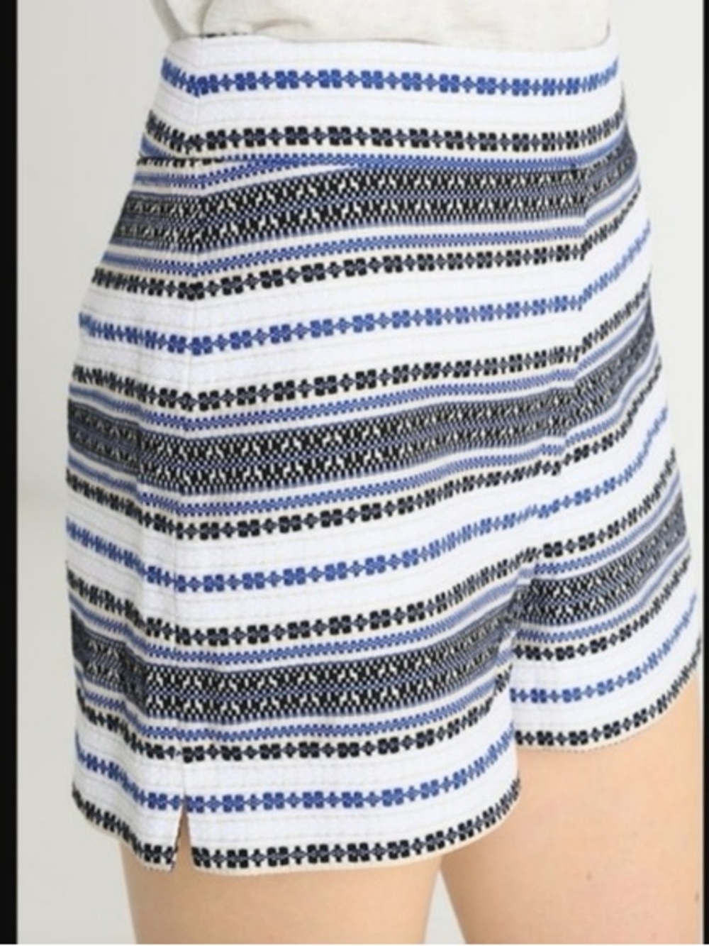 Striped Knit Women’s Shorts